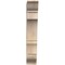 Ekena Millwork Balboa Traditional Smooth Bracket, Douglas Fir, 5 1/2"W x 22"D x 34"H BKT06X22X34BOA01SDF - alternate 4